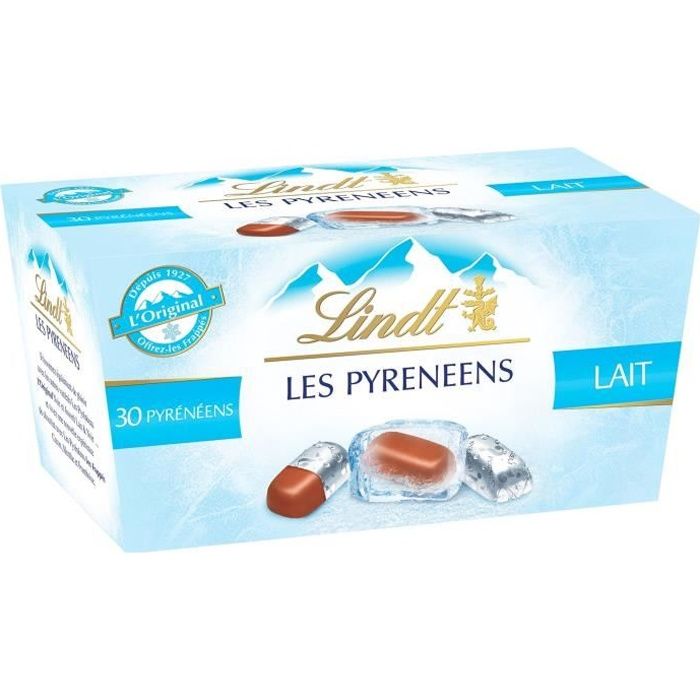 LINDT Les Pyrénéens Ballotin Chocolat au Lait 219g
