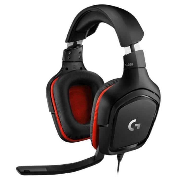 Casque Avec Microphone - Logitech G331 Dolby 7.1 Surround Sound Stereo Folding Noise Reduction Competition Gaming Casque écouteur