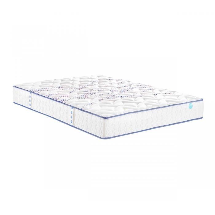 Matelas ressorts Merinos MIMIC 26,5 cm 180x200 Blanc Casse