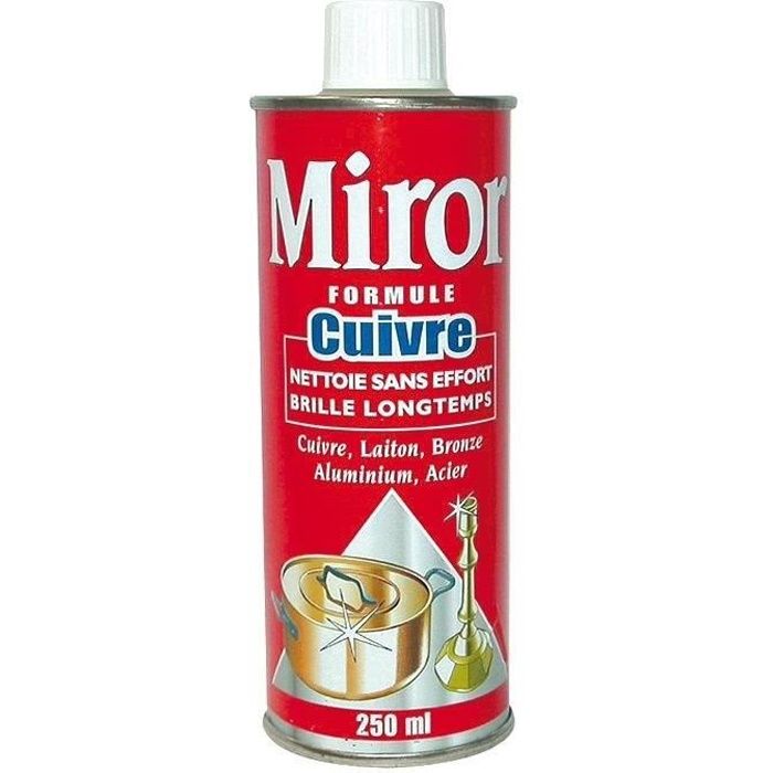 Miror Nettoyant cuivre 250ml