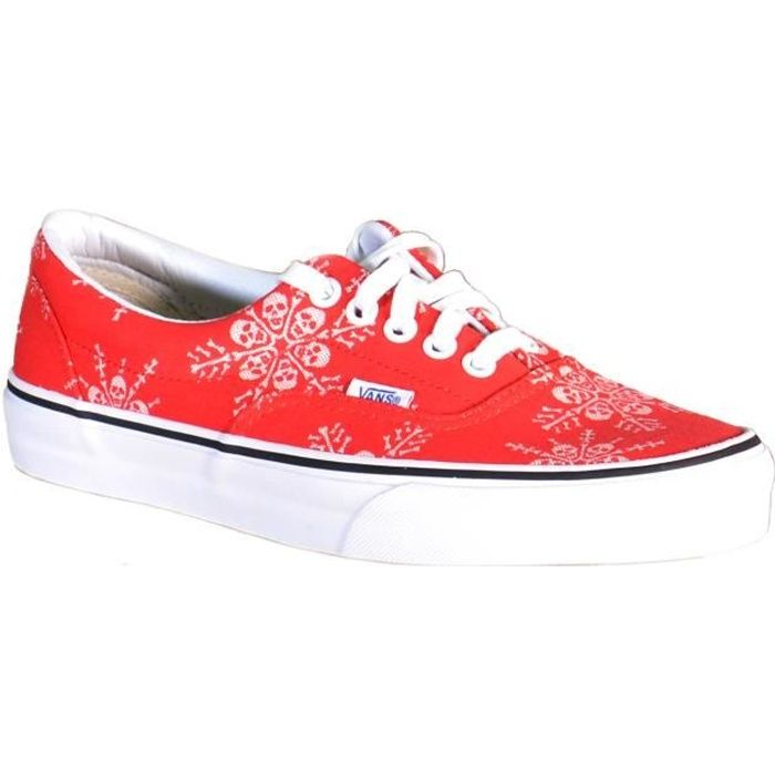 Vans Era Van Doren Chaussures de Sport pour Homme Rouge Toile 3Z5HWZ