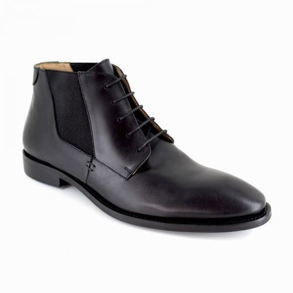 Bottine J.Bradford Cuir Noir JB-MINERAL - Couleur - Noir