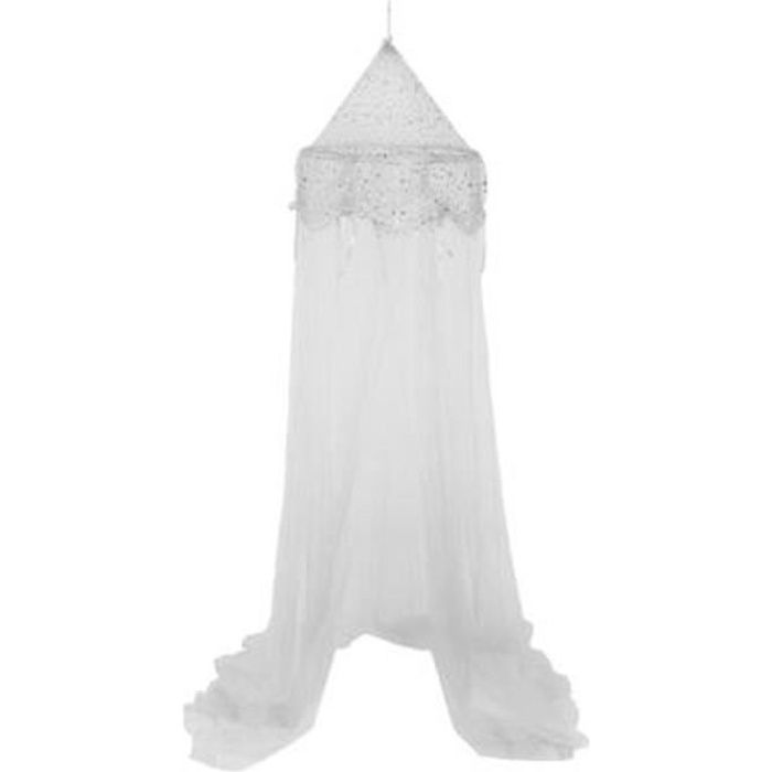 Ciel de Lit -Demoiselle- 250cm Argent