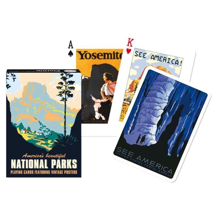 Jeu de cartes : Parc nationaux