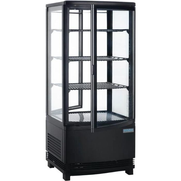 Vitrine réfrigérée 86L avec portes incurvées Polar