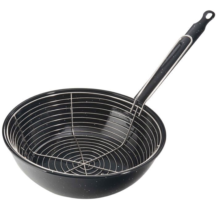 Poêle émaillée à induction Ø 28 cm