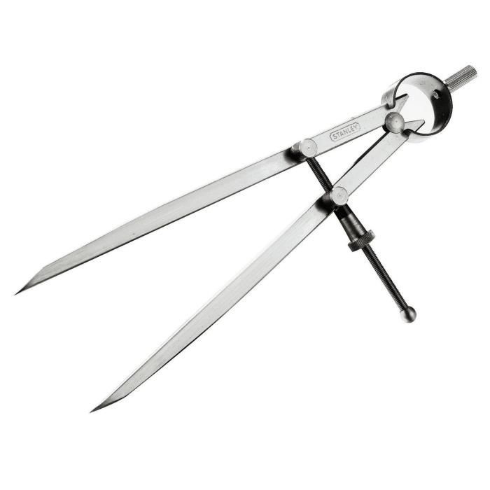 STANLEY Compas à ressort à pointe 200mm
