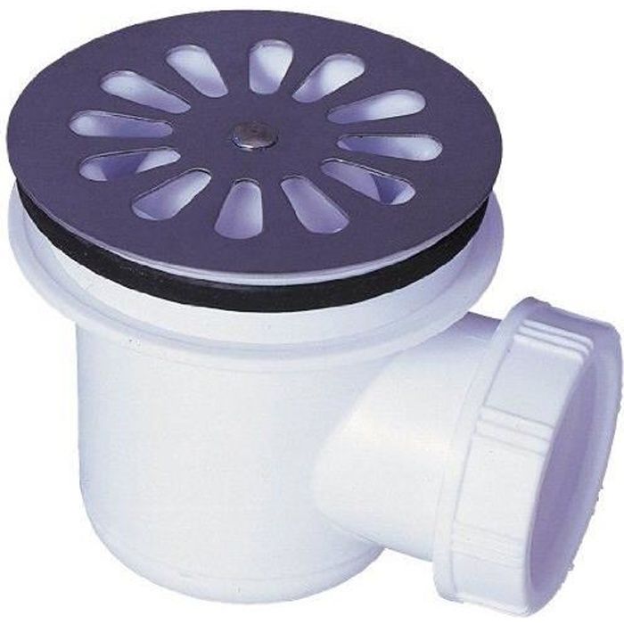 Bonde Douche Siphoide Ø60mm-débit 21L/min
