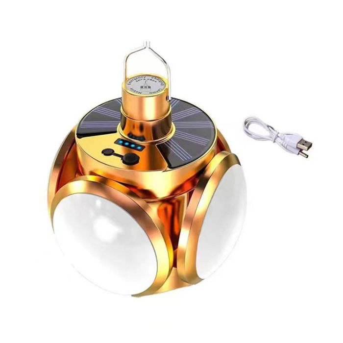 Lampe Torche de Camping Solaire Rechargeable | Lampe Solar