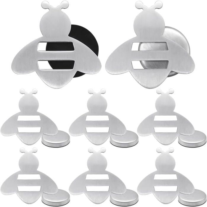 Poids Pour Rideaux Poids Magnétiques Pour Nappe - Lot De 8 En Acier Inoxydable, 50g Par Pièce Pince Nappe