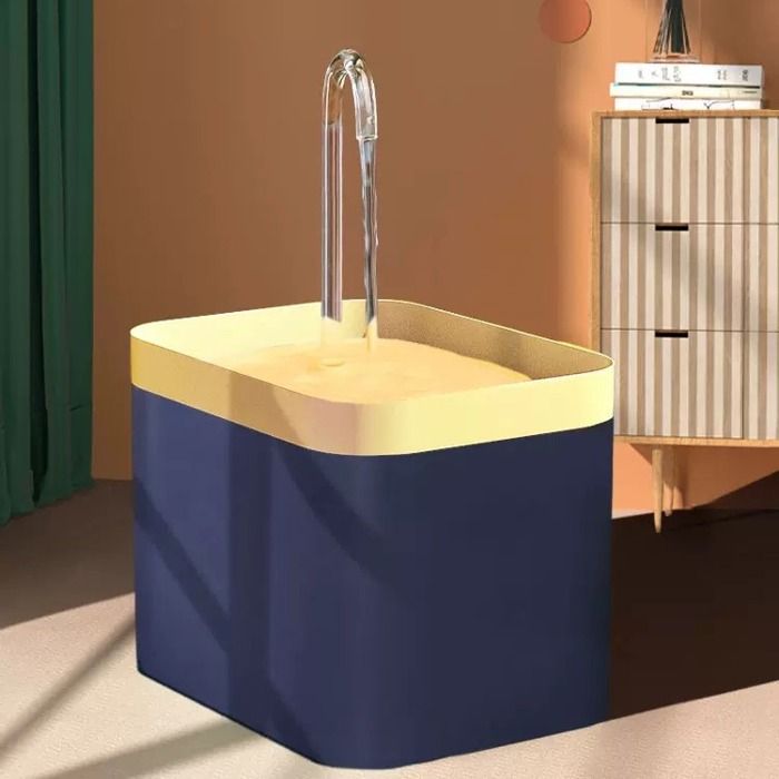 Comparer les prix de Fontaine à eau pour chat avec filtration automatique, bol de fontaine à eau électrique silencieux pour chat USB, fontaine à eau