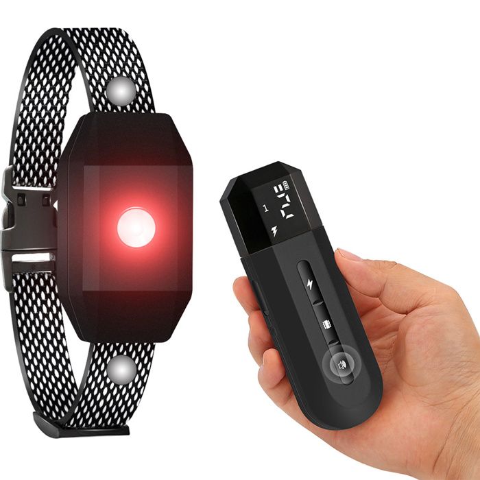 Meilleurs prix pour Collier de Dressage pour Chiens INN® 4 Modes Son/Vibration/Choc Statique étanchéité IP67 Portée 400 Mètres pour Gros et Petit Chien