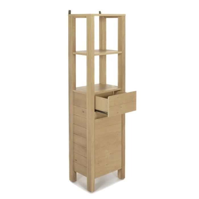 Meuble Sous Vasque En Chene L80cm Native 80 Cm Meuble Sous
