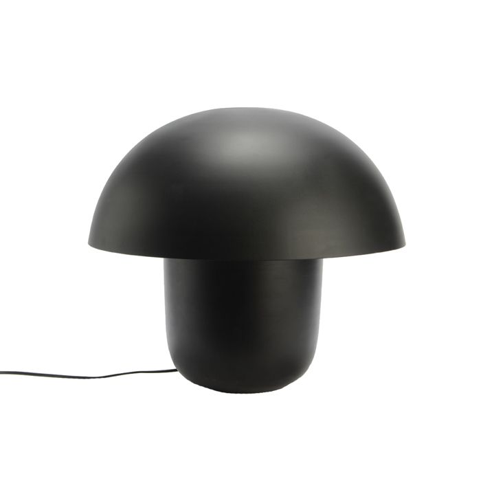 Lampe Champignon Noir 38 Cm Achat Vente Lampe Champignon Noir