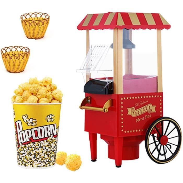 Machine À Pop-Corn À Air Chaud 1200 W Pour La Maison, Design De Calibre