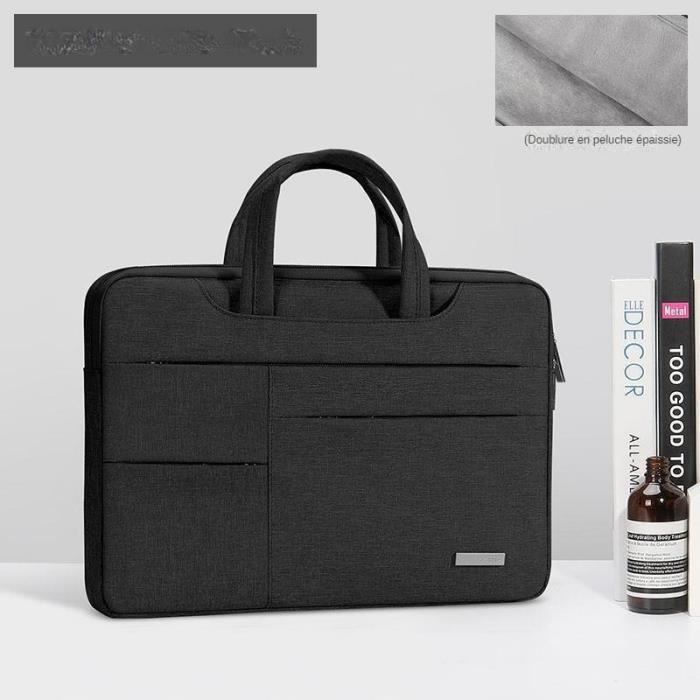 16 pouces Sacoche Ordinateur Portable Imperméable Mallette Sac pc Tablette  Ordinateur Cartable Sac à Bandoulière Cadeau(B134) - Cdiscount Bagagerie -  Maroquinerie