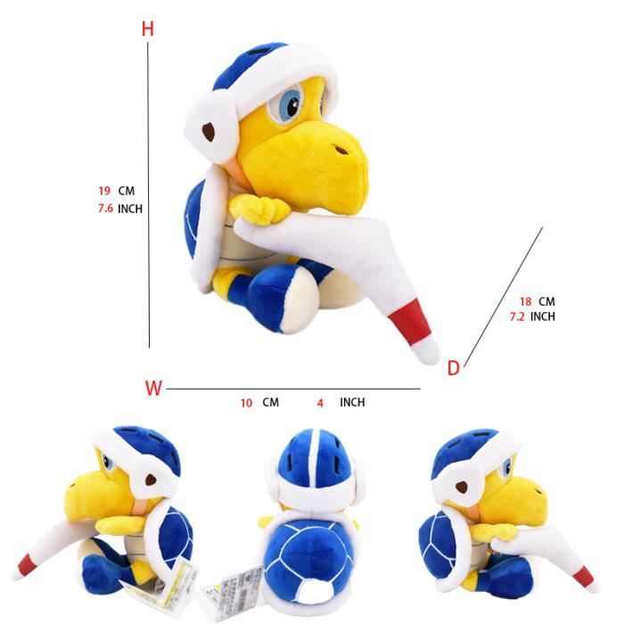 Koopa Troopa 1 Jouets en peluche Mario Princesse Luigi Crapaud peche Diddy Kong Koopa Troopa Bowser Jr Cdiscount Jeux Jouets