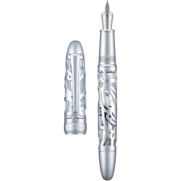 Abcsea Héros 1303 Stylo Plume Extra Fine Avec Stylo - Bleu