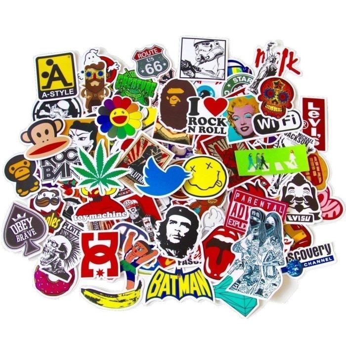 Autocollants Hippie Achat Vente Pas Cher