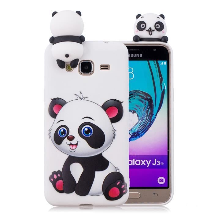 coque samsung j3 2016 3d panda coque samsung j3 2016 3d panda