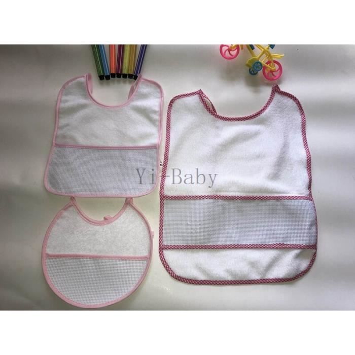 Bavoirs Roses Impermeables En Point De Croix Pour Bebe Serviettes De Salive Pour Nourrissons 3 Ans Gratuite 5faa7d1 Cdiscount Puericulture Eveil Bebe