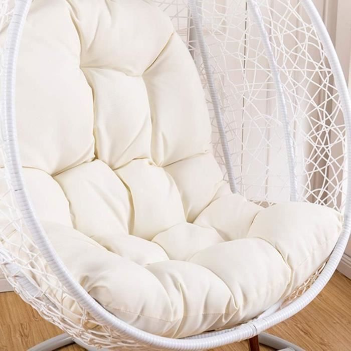 Balançoire Panier Suspendu Siège Coussin Épaissir Oeuf Suspendu Hamac Chaise Coussins Chaise Lavable Siege Chaud Et Confortable Chaise