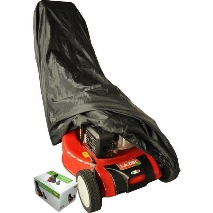 JARDIN PRATIC Housse pour tondeuse - L 185 x l 59 x H 68 cm