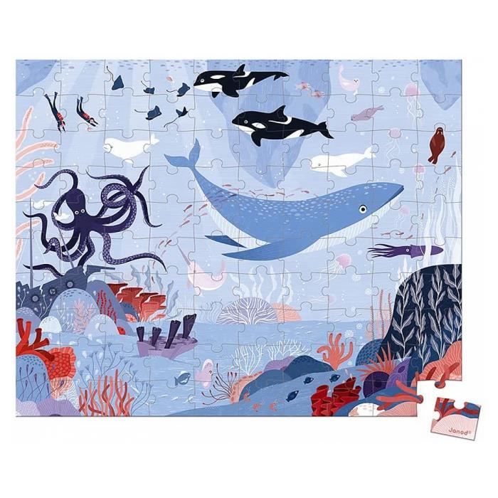 Puzzle Ocean arctique 100 pièces - JANOD - Animaux - 100-200 pièces - Mixte