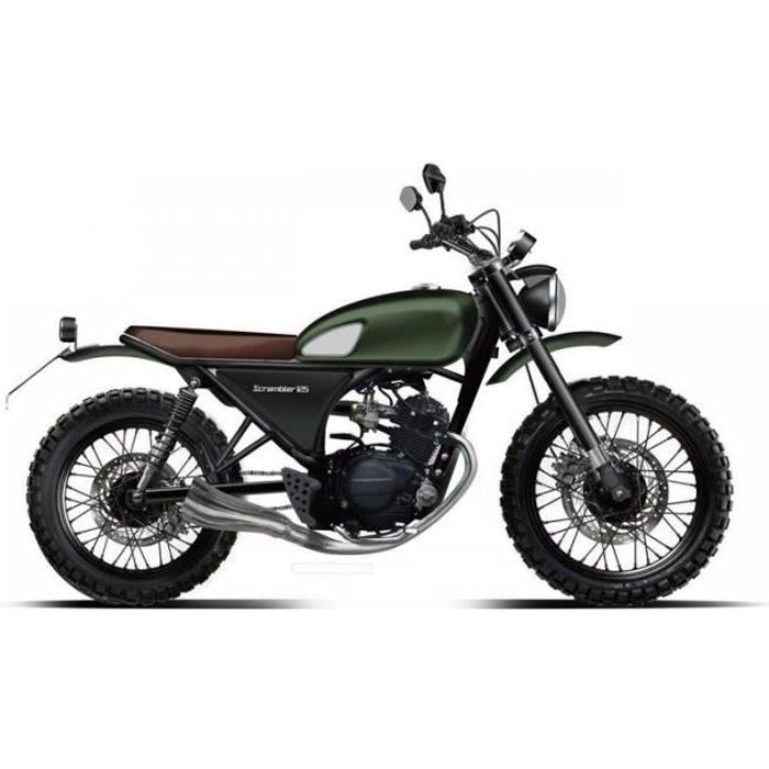 Scrambler 50cc sans montage et mise en route Cdiscount Auto