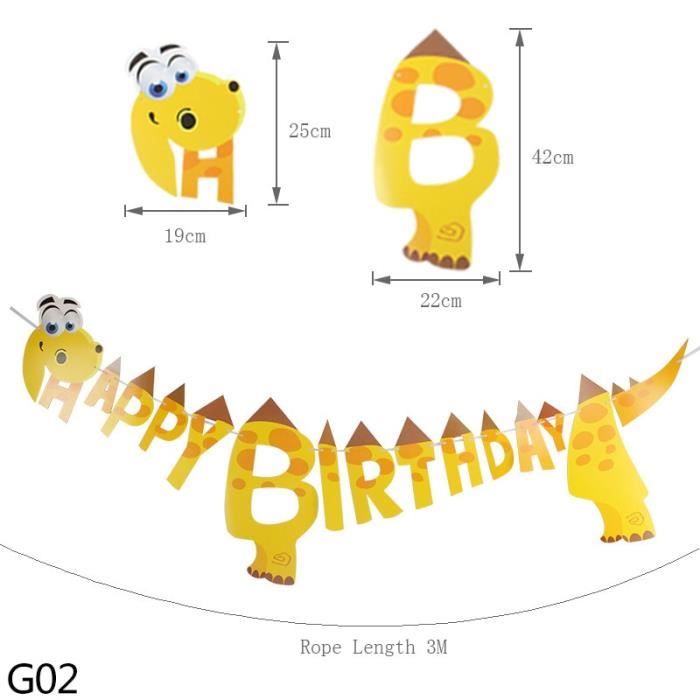 1 Ensemble Multi Themes Joyeux Anniversaire Banniere Garcon Fille Bebe Douche Fete D Anniversair Modele Cf4 G02 Jbhfcdc Achat Vente Banderole Banniere Soldes Sur Cdiscount Des Le Janvier Cdiscount