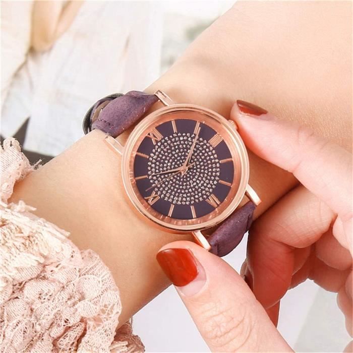 Bracelet En Acier De Luxe Cadran D contract En Acier Montres