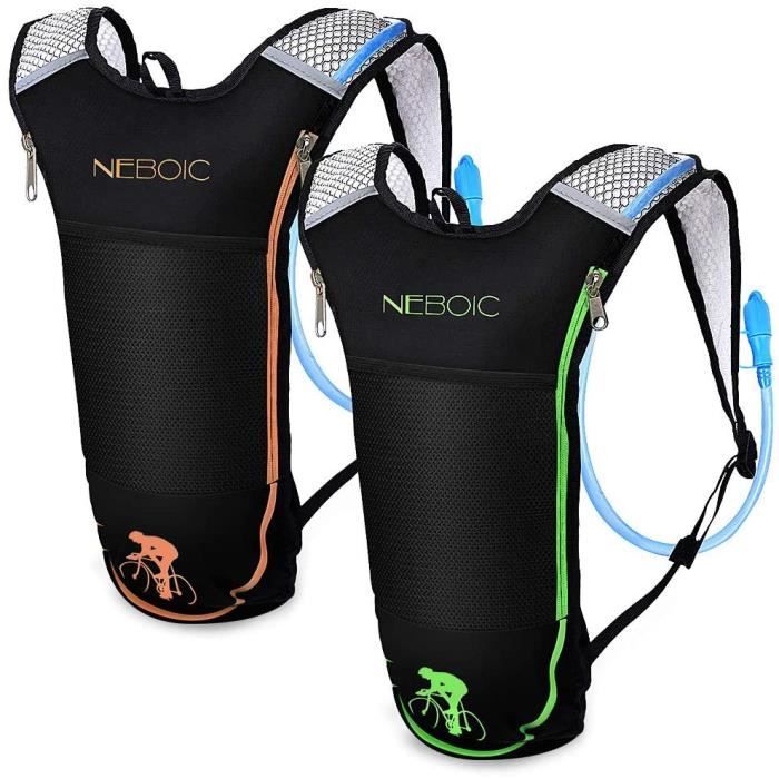 Neboic Sac Dos d hydratation 2 l avec Poche Eau pour v lo en
