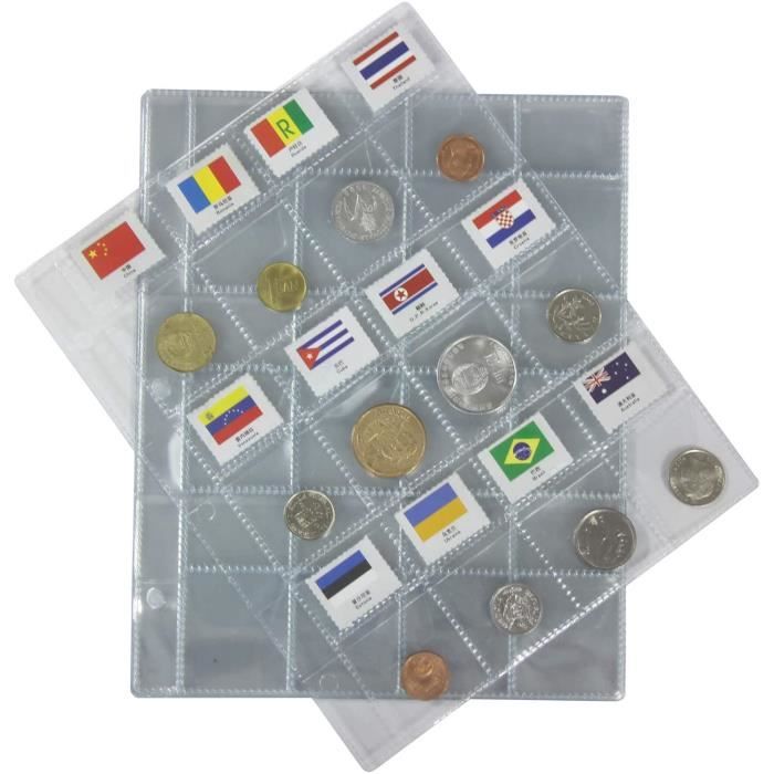 Rangements Pour Pieces De Monnaie Yakin Shop Paquet De 10