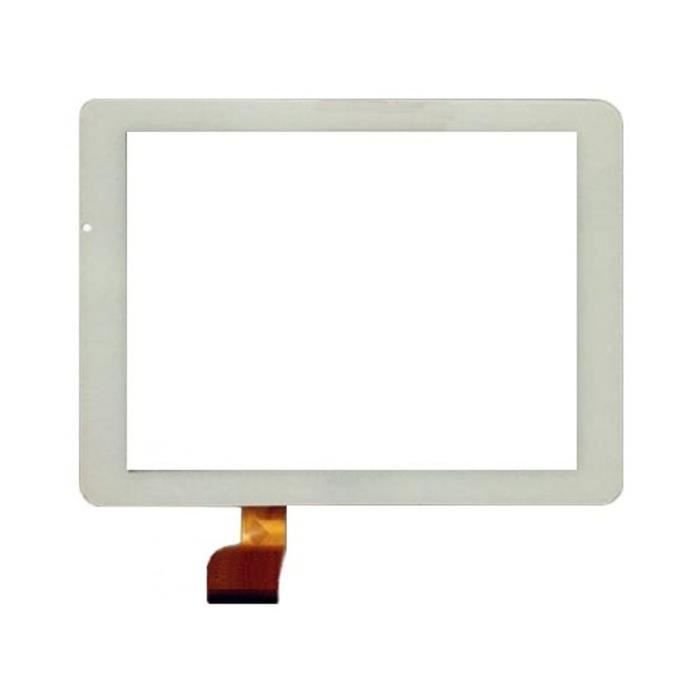 Vitre tactile blanche pour Archos 80 Xenon