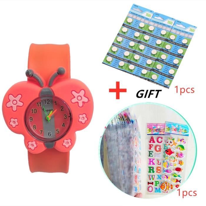 Montres Montre Quartz pour enfants 11 styles animaux requin
