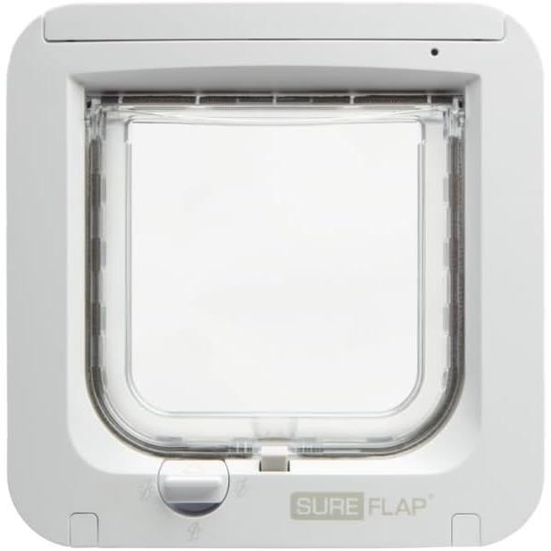 Comparer les prix de PetCare | Chatière à Puce électronique SureFlap, Compatible avec Le médaillon d'identification par radiofréquence et avec Les puces