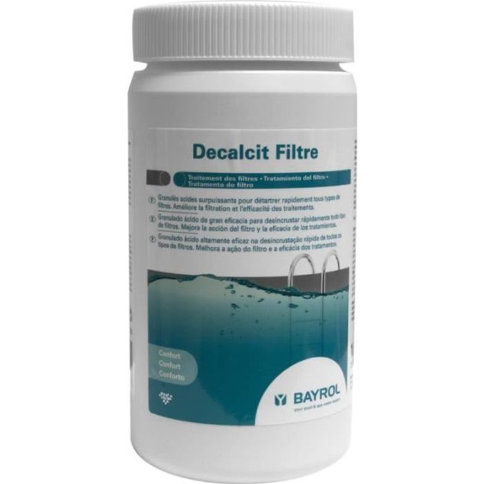 Decalcit Filtre - 1kg - Bayrol