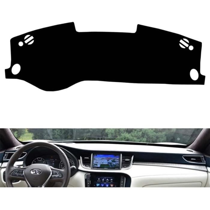 Tapis De Protection Tableau De Bord Pour Kia Sportage 2011-2015 - Anti-Reflet, Noir, Facile à Poser