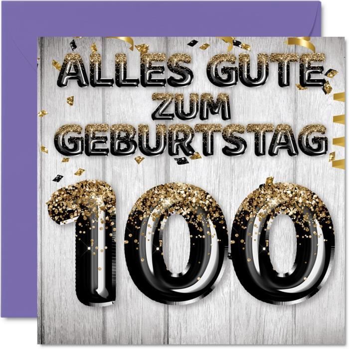 Oyydecor Carte Pop-up Pour 100e Anniversaire Pour Femme, épouse, 100e Anniversaire Pour Maman, Carte De Vœux D'anniversaire 3D Avec Note Vierge Et Enveloppe, 12,7 X 17,8 Cm