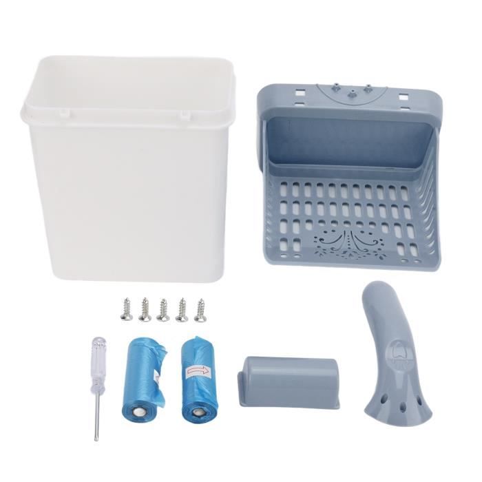 Comparer les prix de Drfeify pelle à litière pour chat avec support Support de pelle à litière pour chat Pelle à litière pour chat amovible en