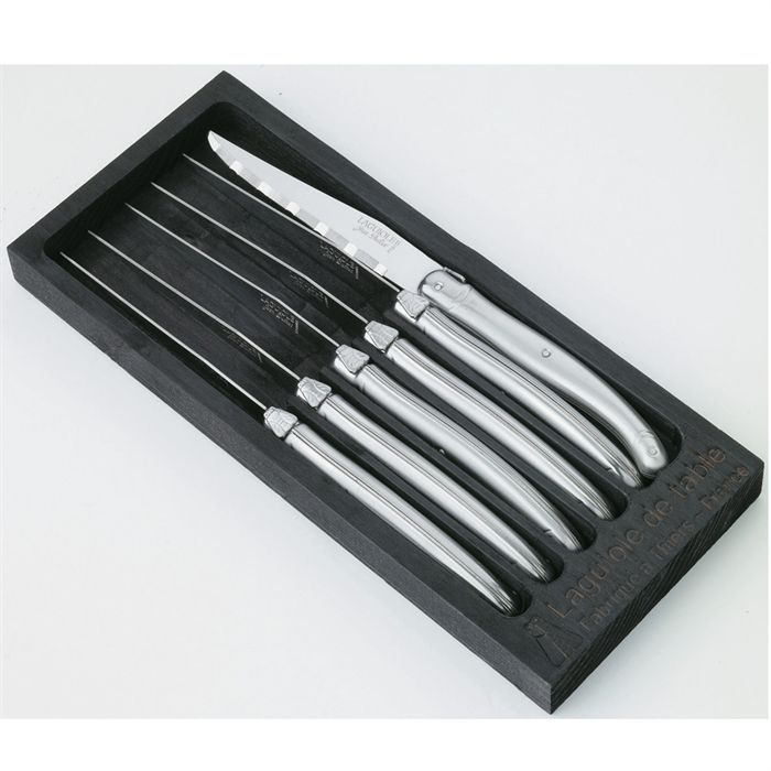 Coffret Jean Dubost 6 Couteaux Steak Laguiole Achat Vente Menagere Soldes Sur Cdiscount Des Le 20 Janvier Cdiscount