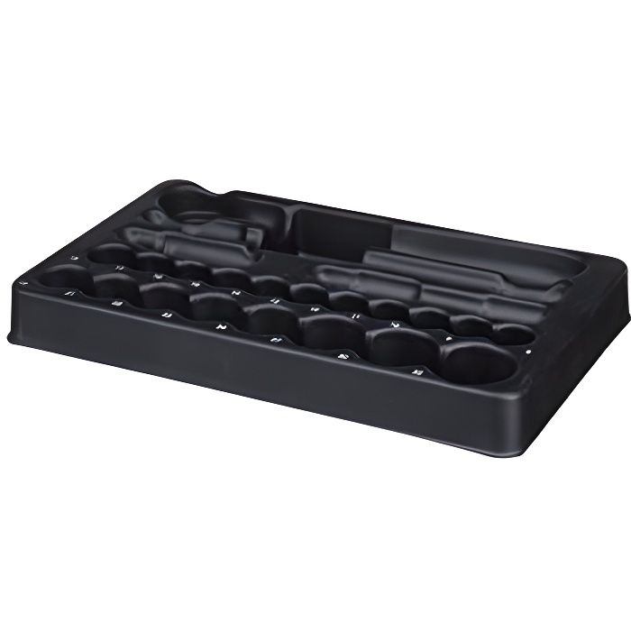 Plateau Plastique Vide Moyen Douille Niveau 3mm Facom Pl M01