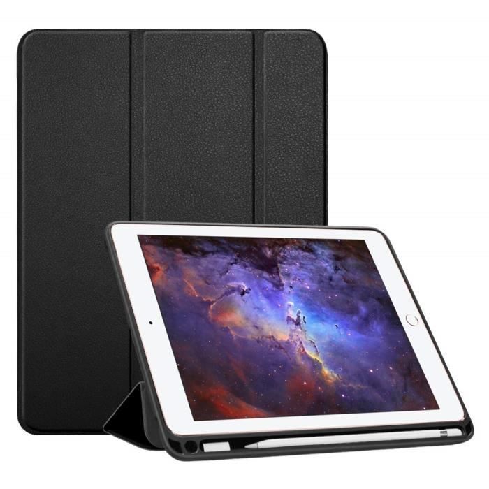 Fintie Coque pour iPad 2018-2017, Utlra Fin Housse Étui with Built-in Apple Pencil Holder et Function Sommeil-Réveil Automatique