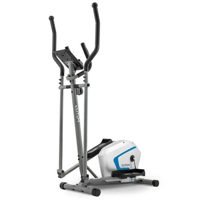 Velo elliptique MX300 avec ordinateur capteurs d impulsion masse inertie 9 kg Argente Cdiscount Sport