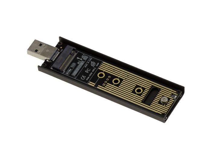 Adaptateur clé USB 3.0 pour SSD M.2 NGFF PCIe NVMe M/B+M Key - Renforcée et  Ouverte pour Insertion Rapide du SSD - Cdiscount Informatique