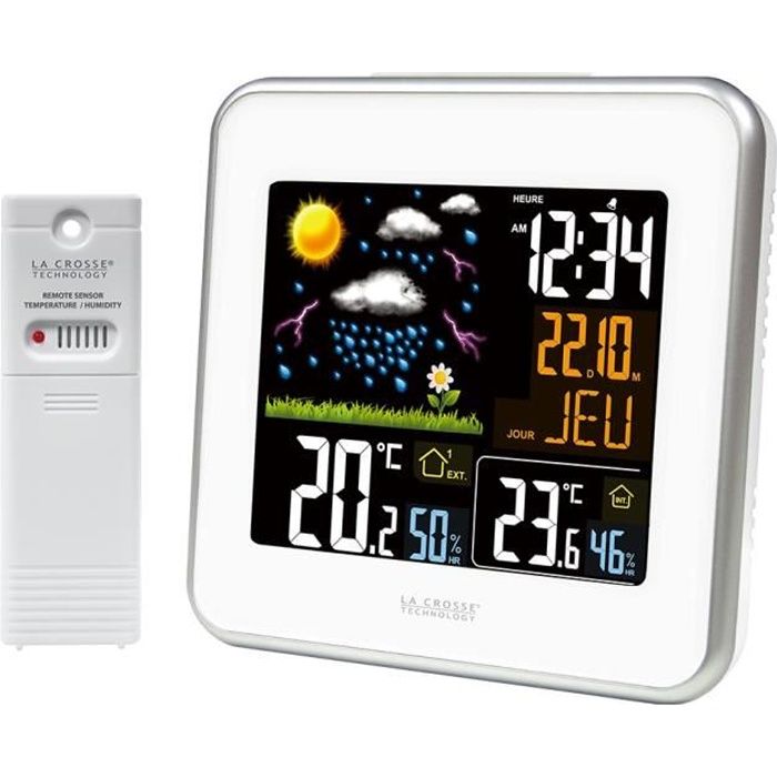 Station Météo La Crosse Technology WT139 - Blanc