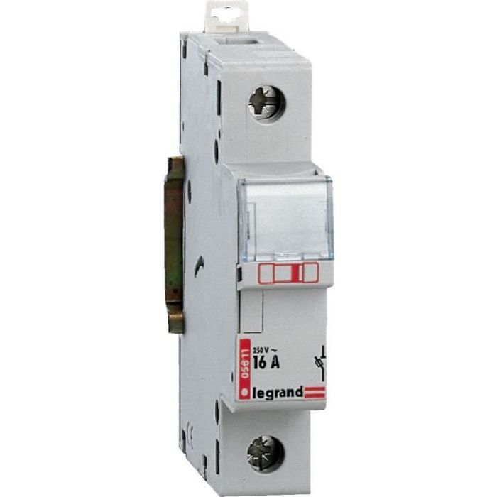 porte fusible unipolaire legrand intensite 16 a cdiscount bricolage