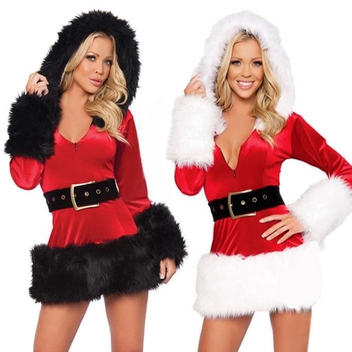 Les Femmes Adultes De Noël Noël Fête Costumée Tenue Robe
