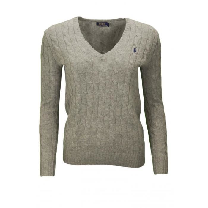 pull ralph lauren femme blanc