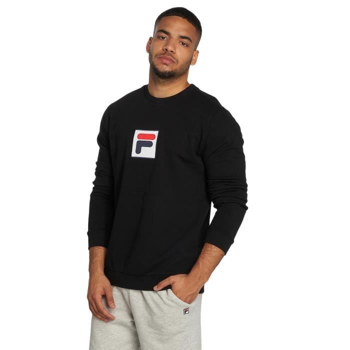 Bendecir matraz Conectado FILA Homme Hauts / Sweat & Pull Urban Line Noir - Cdiscount Prêt-à-Porter